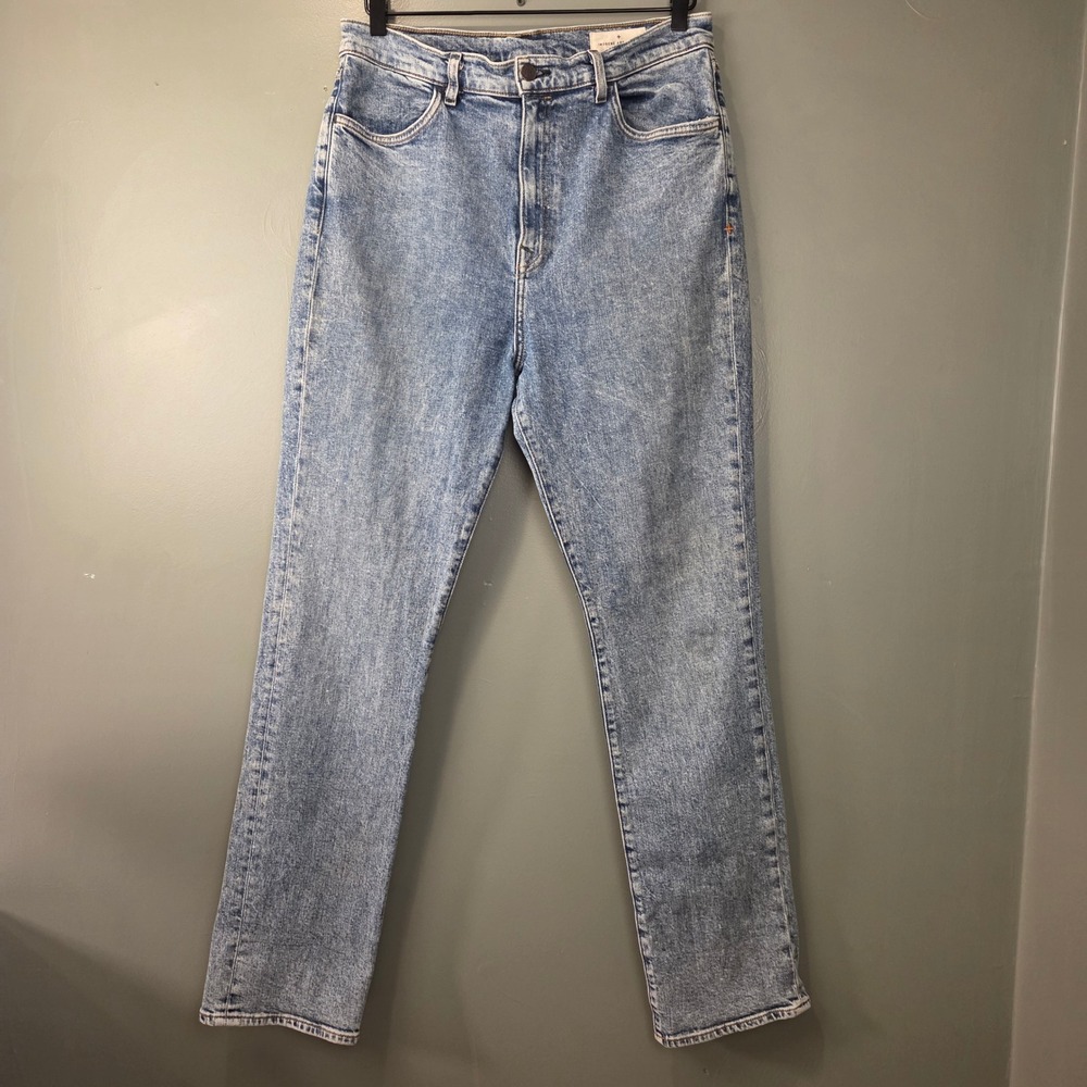 imogene + willie Women's Sophie Jeans High Rise Size 32 Light Acid Wash Denim